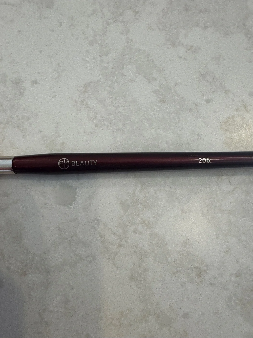 BK Beauty Brush 206 - Deep Burgundy Handle